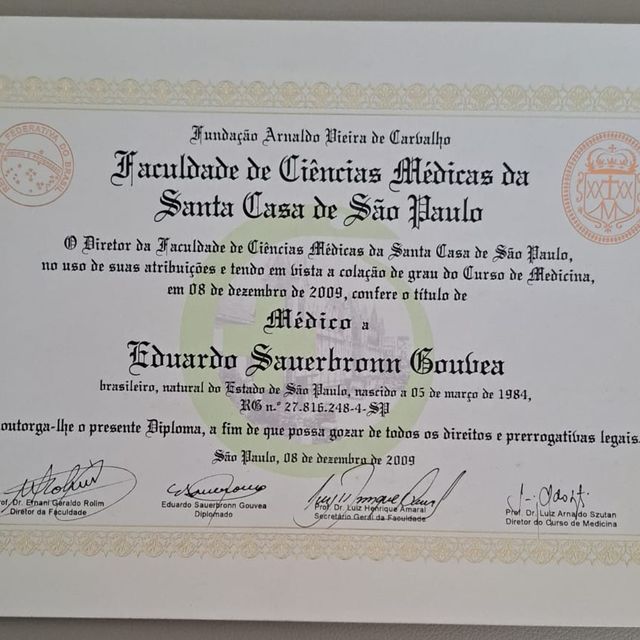 Foto do consultório de Dr. Eduardo Sauerbronn Gouvêa