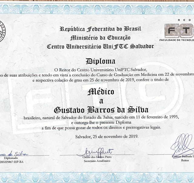 Foto do consultório de Dr. Gustavo Barros da Silva