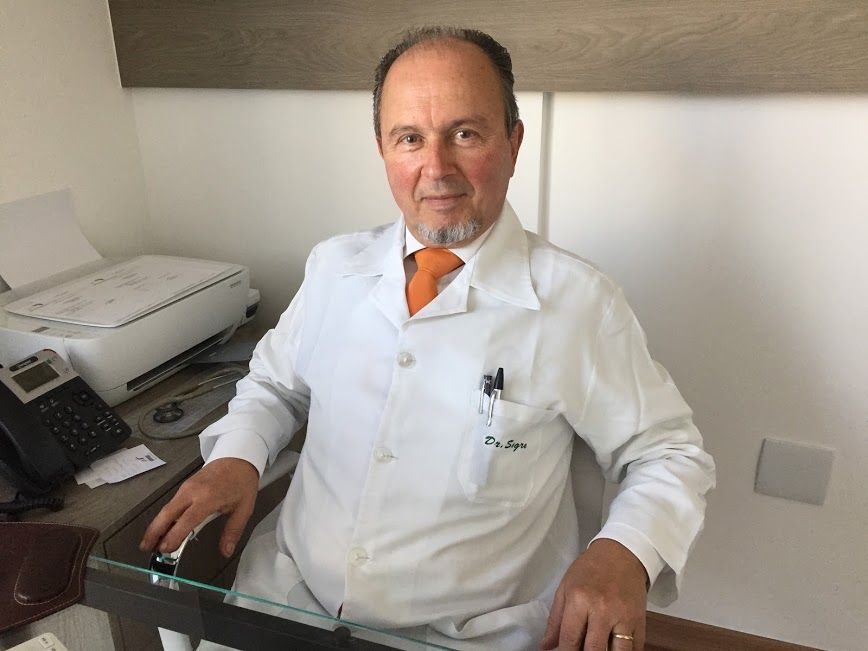 Foto do consultório de Dr. Reinaldo Segre