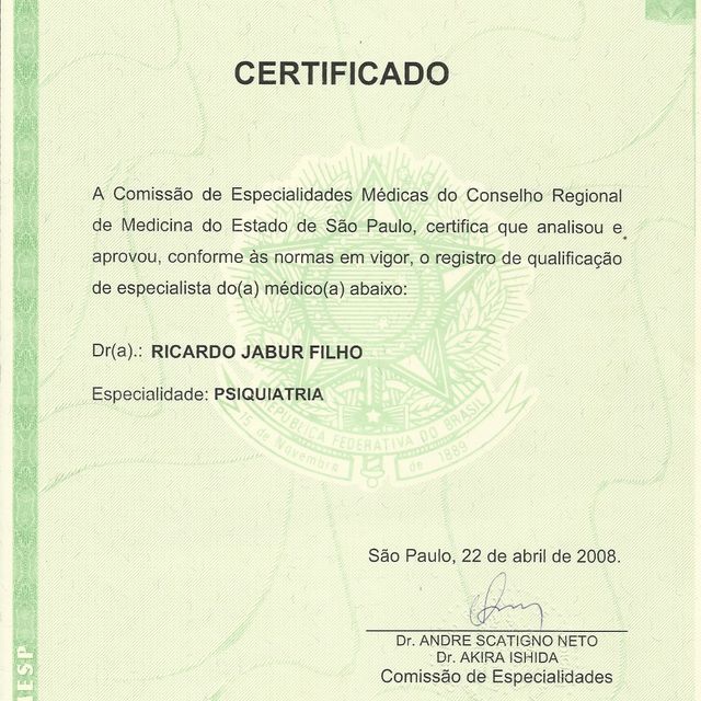 Foto do consultório de Dr. Ricardo Jabur