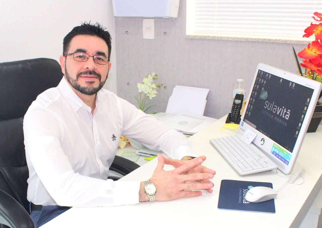 Foto do consultório de Dr. Rodrigo Monteiro