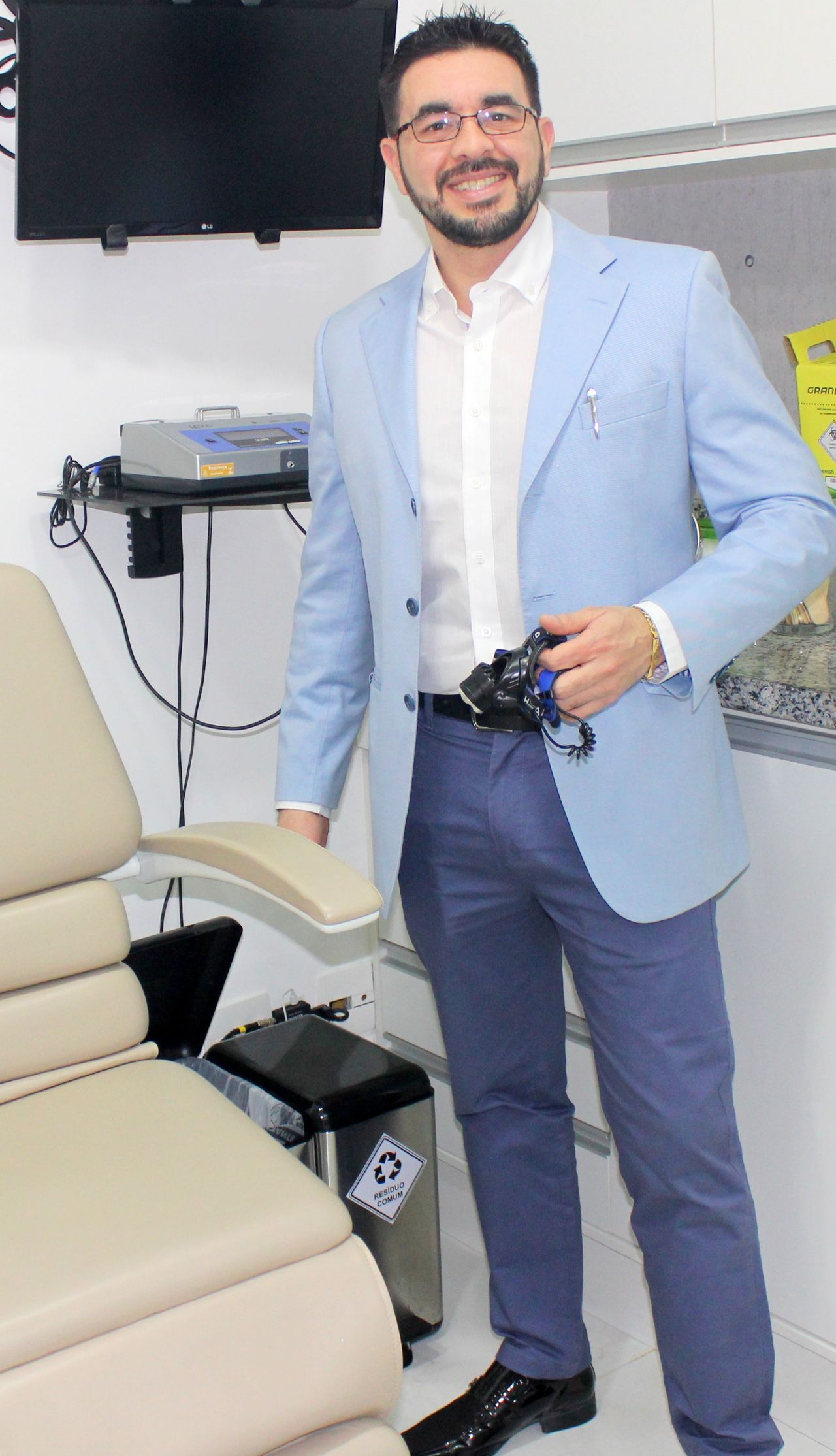 Foto do consultório de Dr. Rodrigo Monteiro