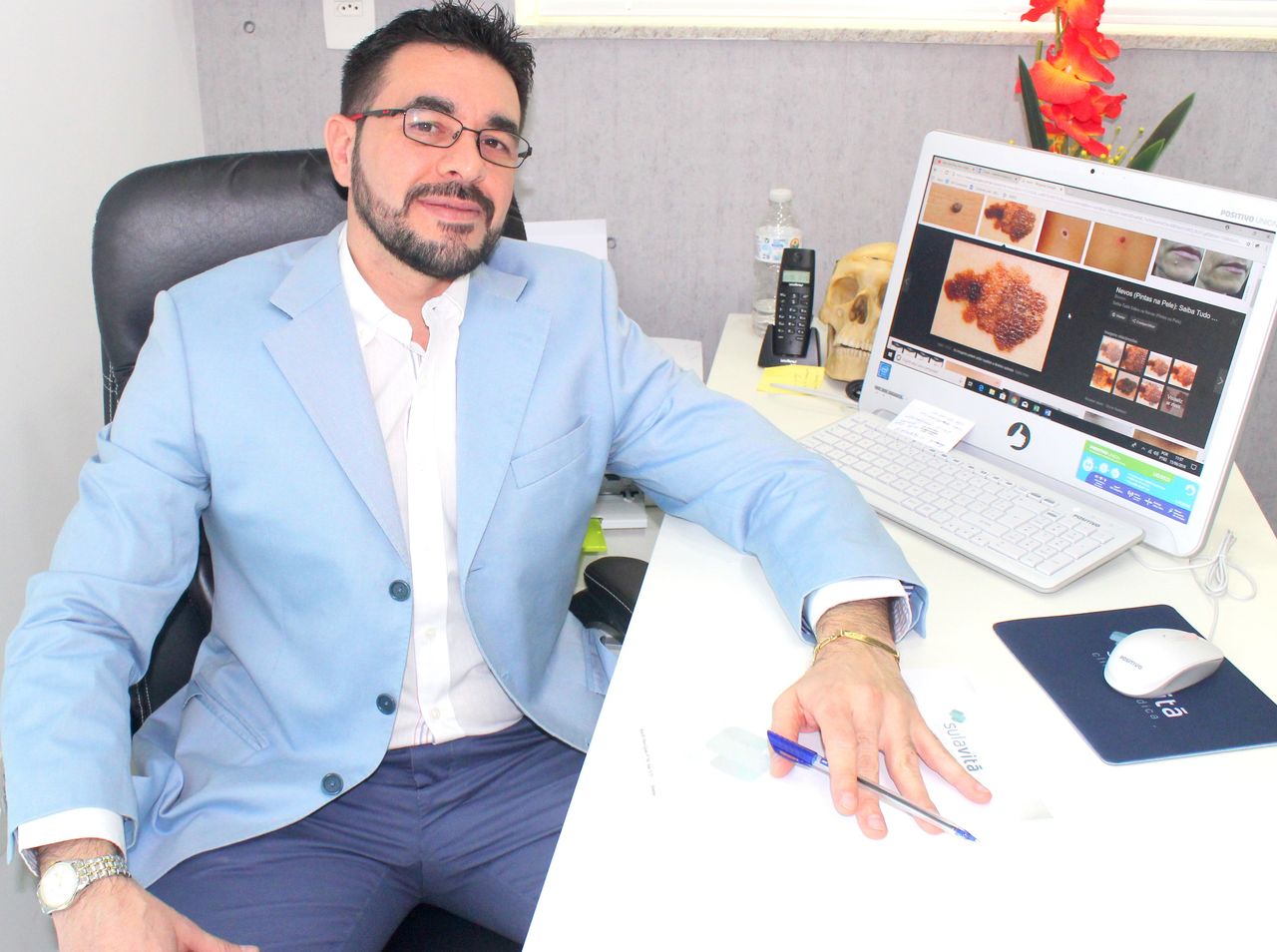 Foto do consultório de Dr. Rodrigo Monteiro