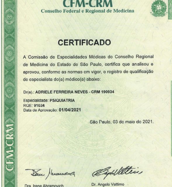 Foto do consultório de Dra. Adriele Neves