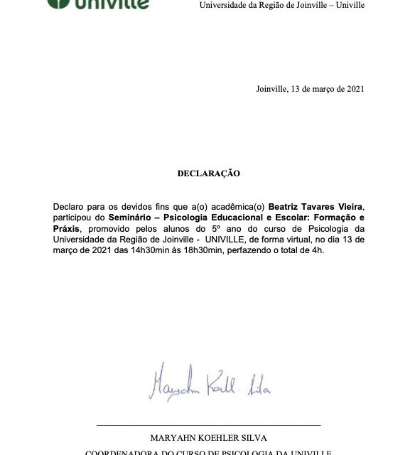 Foto do consultório de Dra. Beatriz Tavares Vieira