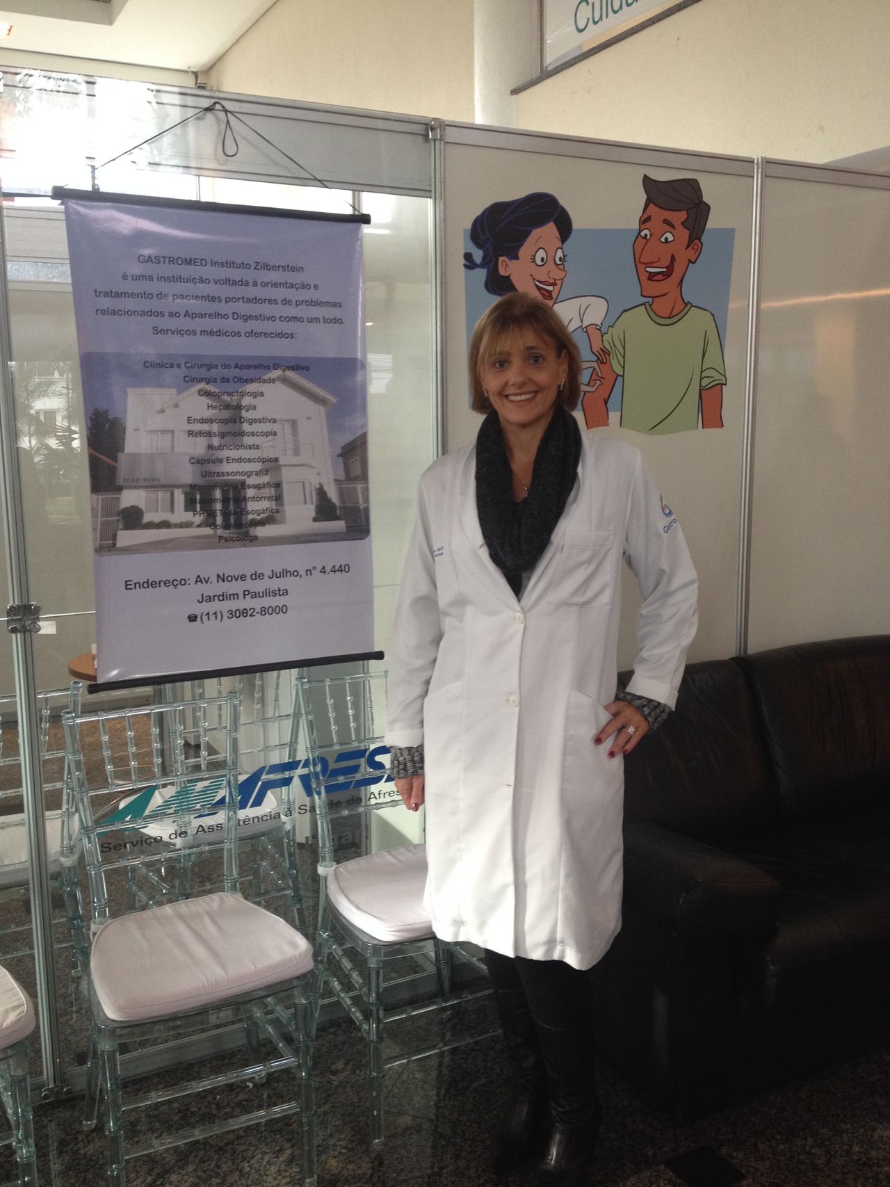 Foto do consultório de Dra. Cibele Zalli