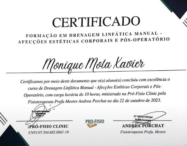Foto do consultório de Dra. Monique Mota Xavier dos Santos