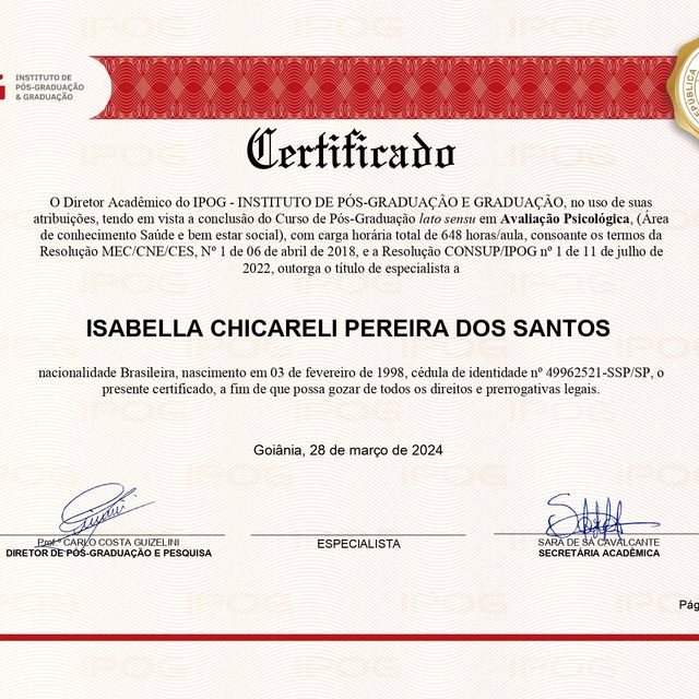 Foto do consultório de Isabella Chicareli