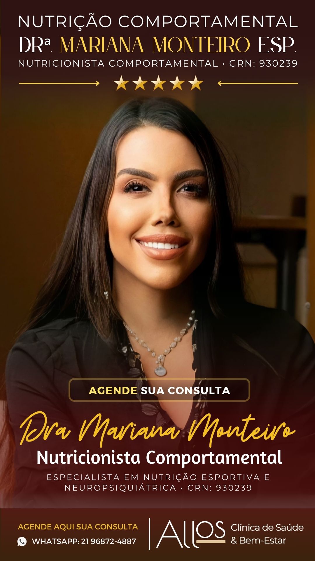 Foto do consultório de Mariana Monteiro
