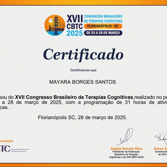 Foto do consultório de Mayara Borges