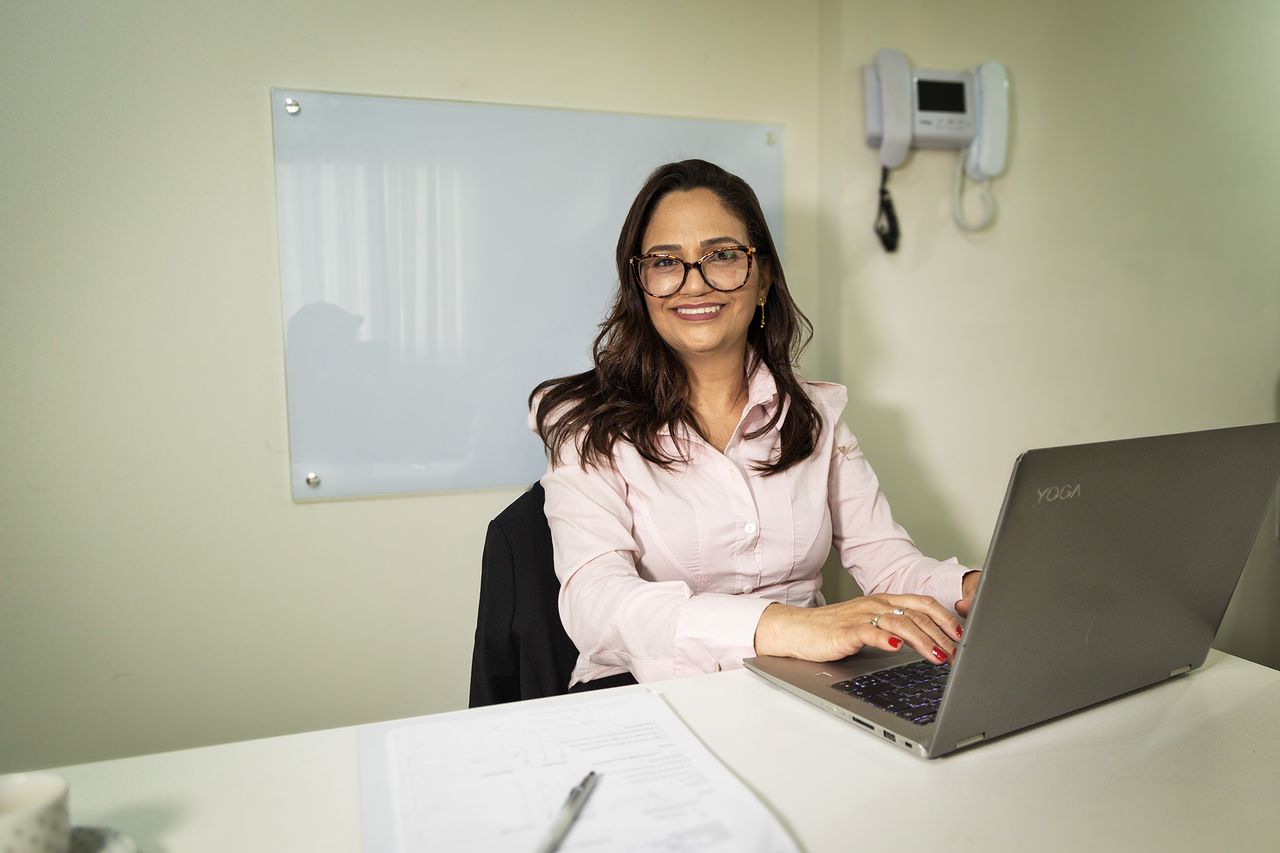 Foto do consultório de Nilva Novaes
