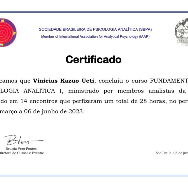 Foto do consultório de Vinicius Ueti